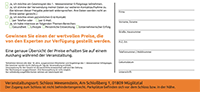 Eintrittskarte Rückseite